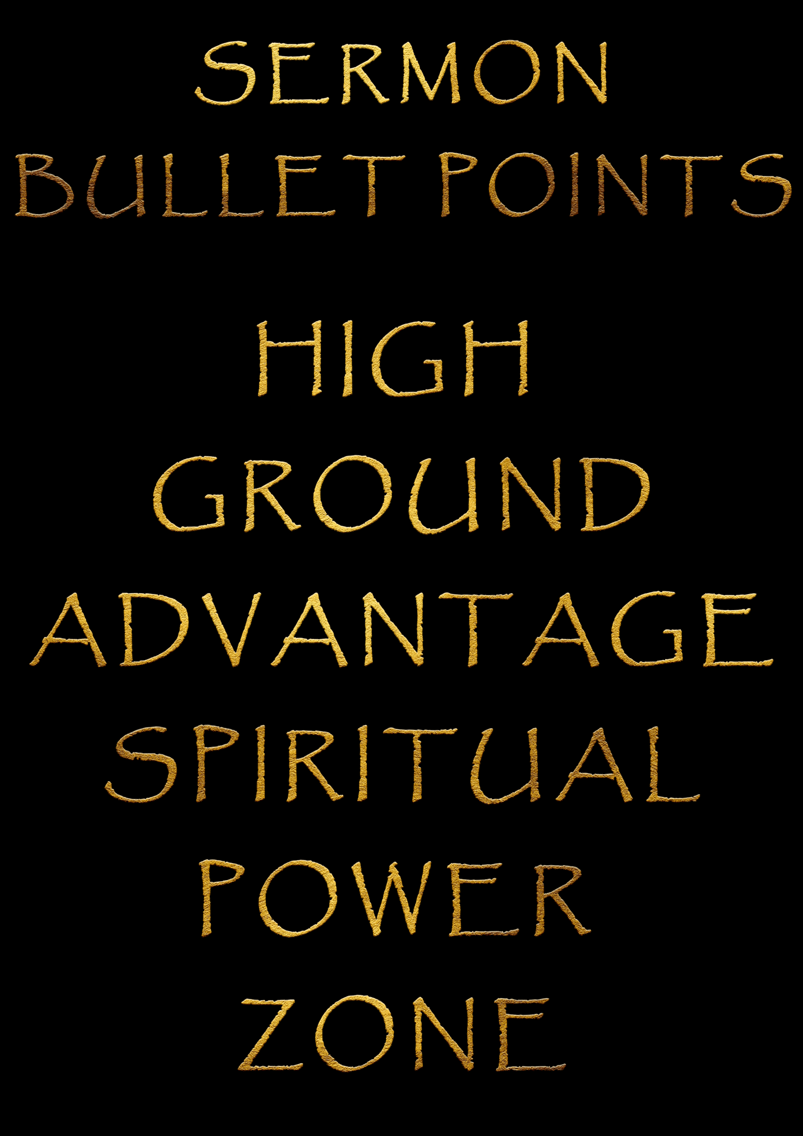 Audio – High Ground Advantage – Spiritual Power Zone